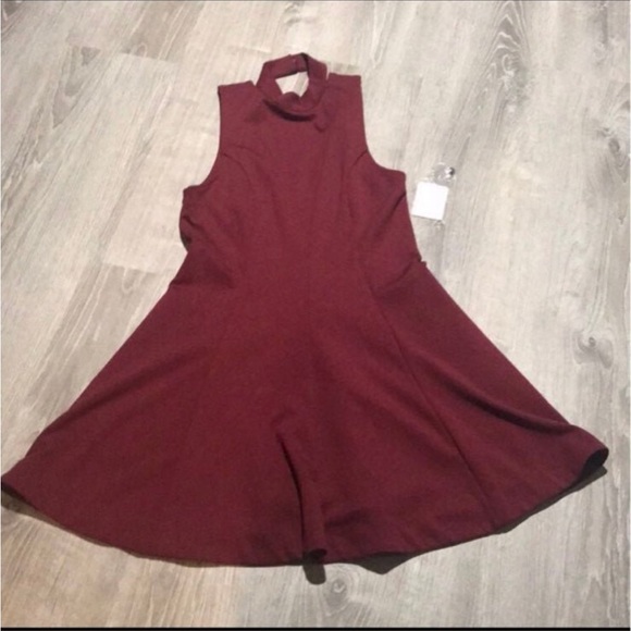 Free People Layla Knit Fit & Flare Dress - Picture 2 of 8